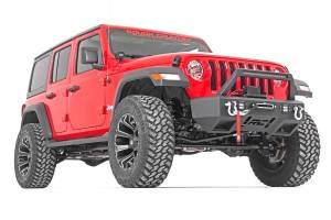 Rough Country - 69140 | Rough Country 3.5 Inch Lift Kit For Jeep Wrangler Unlimited JL 4 Door | Rubicon, M1 Monotube Shocks - Image 3