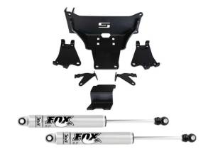 92743 | Superlift Dual Steering Stabilizer Kit - Fox Shocks (2005-2022 F250, F350  - No lift required)