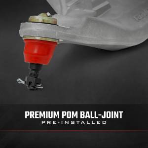 Rough Country - 93155BLK | Rough Country Aluminum Control Arms For Polaris Ranger 1000XP | Black Finish, High Clearance With 2 Inch Forward Offset - Image 6