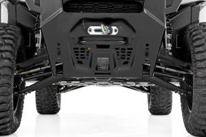 Rough Country - 93174BLK | Rough Country Aluminum Control Arms For Polaris Ranger XP 1000 | Black Finish, High Clearance With 2 Inch Forward Offset - Image 2