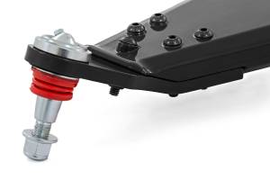 Rough Country - 93174BLK | Rough Country Aluminum Control Arms For Polaris Ranger XP 1000 | Black Finish, High Clearance With 2 Inch Forward Offset - Image 4