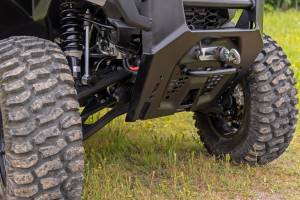 Rough Country - 93174BLK | Rough Country Aluminum Control Arms For Polaris Ranger XP 1000 | Black Finish, High Clearance With 2 Inch Forward Offset - Image 5