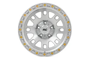 82170912C | Rough Country 82 Series Wheel | One-Piece / Full Machined / 17x9 / 6x5.5 / -12mm