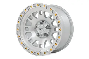 Rough Country - 82170913C | Rough Country 82 Series Wheel | One-Piece / Full Machined Semi Gloss Black / 17x9 | 5x4.5 / -12mm - Image 2