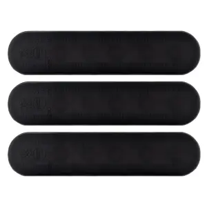 Recon Truck Accessories - 264439BK | Recon Universal 3-Pc Front Grille High Power Switchable Amber or White LED Running Lights - Smoked Lens - Image 2