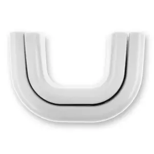 Recon Truck Accessories - 264004CHHDLEDWH  | Recon Tow Hook Covers 2-Piece Set of White Silicone Covers w LED Running Lights (2020-2025 Silverado 2500 HD, 3500 HD) - Image 4