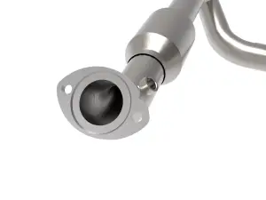 Afe - Advance Flow Engineering - 48-46006-RC | AFE Power Twisted Steel Y-Pipe 2 IN to 3 IN 409 Stainless Steel w/ Cat (2005-2015 Tacoma V6-4.0L) - Image 2