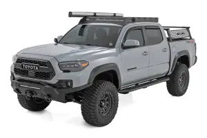 Rough Country - 14012 | Rough Country OV2 Running Boards Side Step Bars For Toyota Tacoma | Crew Cab - Image 5