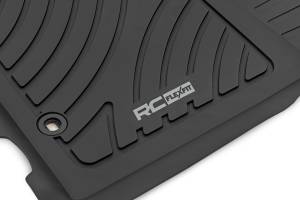Rough Country - FF-71213 | Rough Country Flex-Fit Floor Mats For Toyota Tacoma 2/4WD | Front And Rear - Image 3
