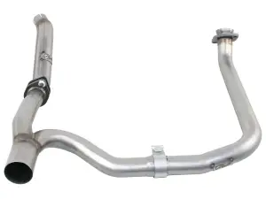 Afe - Advance Flow Engineering - 48-46210 | AFE Power Twisted Steel Loop Delete Down-Pipe & Y-Pipe 2" to 2-1/2" 409 Stainless Steel Exhaust System (2012-2018 Wrangler JK Unlimited V6-3.6L) - Image 2