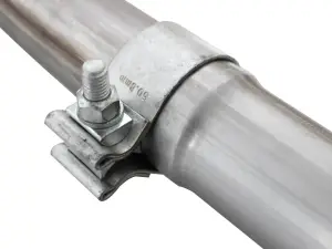 Afe - Advance Flow Engineering - 48-46208 | AFE Power Twisted Steel Loop Delete Down-Pipe & Y-Pipe 2" to 2-1/2" Aluminized Steel Exhaust System (2012-2018 Wrangler JK V6-3.6L) - Image 5