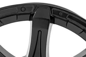 Rough Country - 81201805A | Rough Country 81 Series Wheel | One-Piece / Semi Gloss Black / 20x9 / 5x150 / +18mm - Image 5