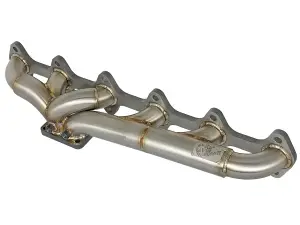 48-32017 | AFE Power Twisted Steel 304 Stainless Steel Header with T3 flange (2003-2007 2500, 3500 L6-59.L td)
