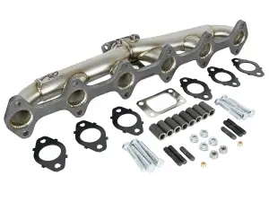 Afe - Advance Flow Engineering - 48-32020 | AFE Power Twisted Steel T3 304 Stainless Header (1998-2002 2500, 3500 L6-5.9L td) - Image 4