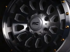 Rough Country - 87170912C | Rough Country 87 Series Wheel | Simulated Beadlock / Full Machine / 17x8.5 / 6x5.5 / +0mm - Image 7