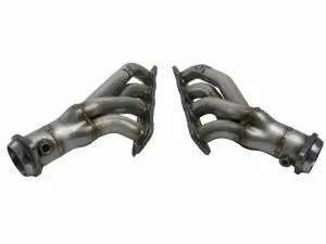 Afe - Advance Flow Engineering - 48-32031 | AFE Power Twisted Steel 1-3/4 IN 304 Stainless Steel Short Tube Headers w/ Raw Finish (2015-2023 Challenger V8-6.2L sc, 6.4L Hemi) - Image 2
