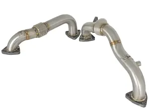48-33016 | AFE Power Twisted Steel Headers, Up-Pipes (2008-2010 F250, F350 V8-6.4L td)