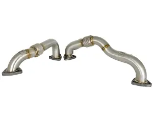 Afe - Advance Flow Engineering - 48-33016 | AFE Power Twisted Steel Headers, Up-Pipes (2008-2010 F250, F350 V8-6.4L td) - Image 2