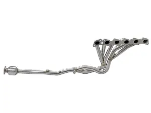 Afe - Advance Flow Engineering - 48-36105-YC | AFE Power Twisted Steel Long Tube Header & Connection Pipes w/ Cat (2001-2016 Patrol L6-4.8L) - Image 3