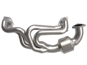 Afe - Advance Flow Engineering - 48-36804-HC | AFE Power Twisted Steel 304 Stainless Steel Header w/ Cat (2013-2019 Outback, Legacy H4-2.5L) - Image 3