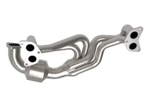 Afe - Advance Flow Engineering - 48-36804-HC | AFE Power Twisted Steel 304 Stainless Steel Header w/ Cat (2013-2019 Outback, Legacy H4-2.5L) - Image 5