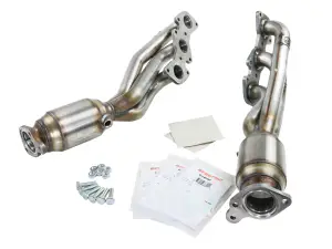 48-46001-1HC | AFE Power Twisted Steel 409 Stainless Steel Header w/ Cat (2005-2011 Tacoma V6-4.0L)