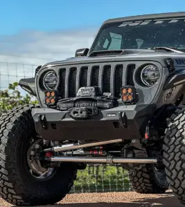 RIVAL 4X4 - 2D.2702.3-NL | RIVAL Jeep Wrangler Front Aluminum Bumper (2007-2025 Wrangler JK, JL | 2020-2025 Gladiator JT except Mojave) - Image 6
