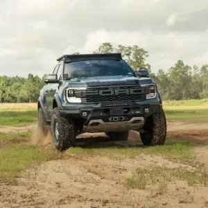 RIVAL 4X4 - 2D.1813.1-NL | RIVAL Front Aluminum Bumper with Winch Mount and Recovery Points (2024-2025 Ranger Raptor) - Image 4