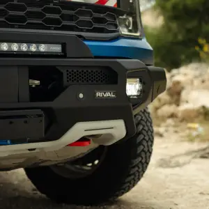 RIVAL 4X4 - 2D.1813.1-NL | RIVAL Front Aluminum Bumper with Winch Mount and Recovery Points (2024-2025 Ranger Raptor) - Image 14