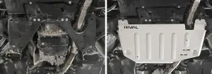 RIVAL 4X4 - 2333.5437.1.6 | RIVAL Aluminum Transmission Skid Plate (2020-2025 Forester incl. Wilderness, Outback | 2020-2025 Crosstrek) - Image 4