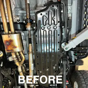 RIVAL 4X4 - 2333.1889.1.6 | RIVAL Aluminum Gas Tank Skid Plate (2024-2025 Ford Ranger Raptor) - Image 4