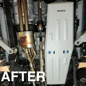 RIVAL 4X4 - 2333.1889.1.6 | RIVAL Aluminum Gas Tank Skid Plate (2024-2025 Ford Ranger Raptor) - Image 3