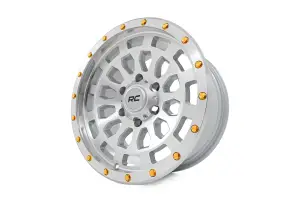 Rough Country - 87170918C | Rough Country 87 Series Wheel | Simulated Beadlock / Full Machine / 17x8.5 / 5x5 / +0mm - Image 2