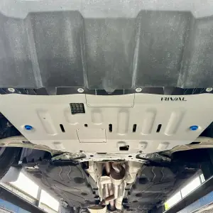 RIVAL 4X4 - 2333.1883.2.6 | RIVAL Aluminum Engine Skid Plate (2023-2024 Maverick Tremor, 2021-2022 Bronco Sport With Metal Oil Pan, 2021-2025 Bronco Sport Badlands) - Image 4