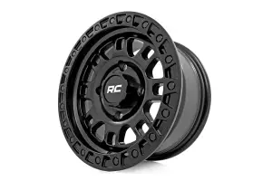 Rough Country - 82150730 | Rough Country 82 Series Wheel | UTV / Semi Gloss Black / 15x7 / 4x156 / +10mm - Image 2