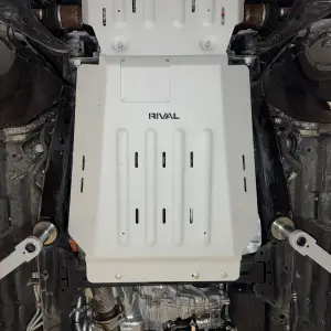 RIVAL 4X4 - 2333.1811.1.6 | RIVAL Aluminum Transmission Catalytic Converter Skid Plate (2015-2025 F150 PowerBoost Only) - Image 2