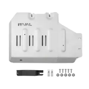 2333.1899.1.6 | RIVAL Aluminum Transfer Case Skid Plate (2021-2025 Bronco 2 & 4 Door)