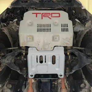 RIVAL 4X4 - 2333.9542.2.6 | RIVAL Aluminum TRD Connection Skid Plate (2010-2024 4 Runner) - Image 2