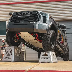 RIVAL 4X4 - 2333.9567.1.6 | RIVAL Aluminum Transmission Catalytic Converter Skid Plate (2021-2025 Tundra Crew Max V6) - Image 4