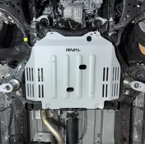 RIVAL 4X4 - 2333.9567.2.6 | RIVAL Aluminum Transmission Catalytic Converter Skid Plate (2024-2025 Tacoma Except Hybrid, Compatible With TRD) - Image 2