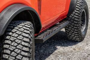 Rough Country - 41008A | Rough Country BA2 Running Boards For Ford Bronco | 2 Door, Amber/White LED - Image 8