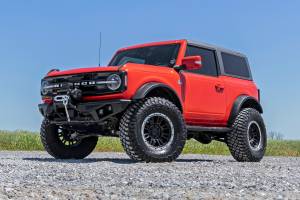 Rough Country - 41008A | Rough Country BA2 Running Boards For Ford Bronco | 2 Door, Amber/White LED - Image 11