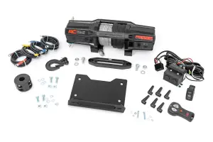 92095 | Rough Country Winch Mount For For John Deere Gator XUV 835E | With RS6500S Winch