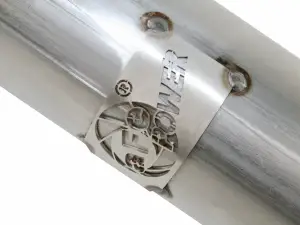 Afe - Advance Flow Engineering - 48-06209 | AFE Power Twisted Steel Loop Delete Down-Pipe 2-1/2" Aluminized Steel Exhaust System (2012-2018 Wrangler JK V6-3.6L) - Image 3