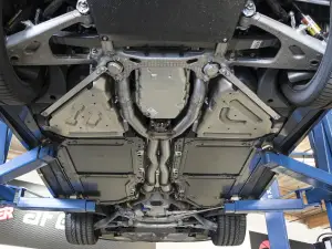 Afe - Advance Flow Engineering - 48-34129-1YC | AFE Power Twisted Steel X-Pipe 3 IN 304 Stainless Steel w/ Cat (2014-2018 Corvette V8-6.2L, 6.2L sc) - Image 2