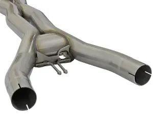 Afe - Advance Flow Engineering - 48-34129-1YC | AFE Power Twisted Steel X-Pipe 3 IN 304 Stainless Steel w/ Cat (2014-2018 Corvette V8-6.2L, 6.2L sc) - Image 4
