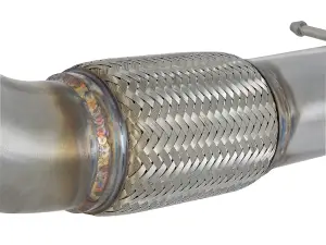Afe - Advance Flow Engineering - 49-36617 | AFE Power Twisted Steel 3 IN Rear Down-Pipe/Mid-Pipe (2017-2021 Civic Type R L4-2.0L t) - Image 6