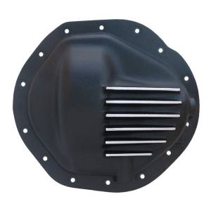 PML Covers - 11118-B | PML Covers AAM Front 9.25 14 Bolt Differential Cover For Ram 2500, 3500 & 1500 Mega Cab | Black Powder Coated - Image 1