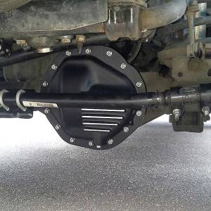 PML Covers - 11118-B | PML Covers AAM Front 9.25 14 Bolt Differential Cover For Ram 2500, 3500 & 1500 Mega Cab | Black Powder Coated - Image 2