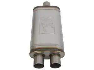 Afe - Advance Flow Engineering - 49M00009 | AFE Power MACH Force-Xp 2.5" to 2.5" 409 Stainless Steel Muffler - Image 2